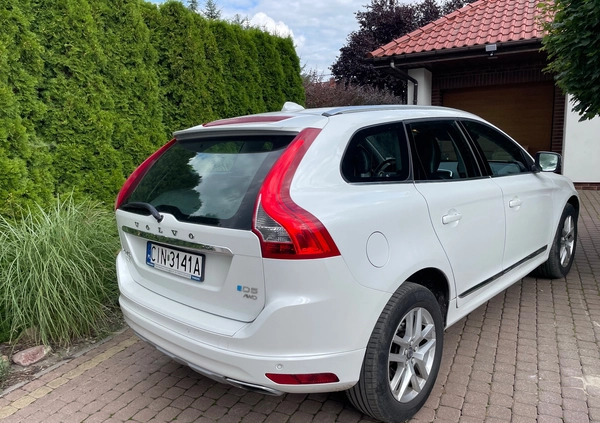 Volvo XC 60 cena 89500 przebieg: 172000, rok produkcji 2016 z Inowrocław małe 121